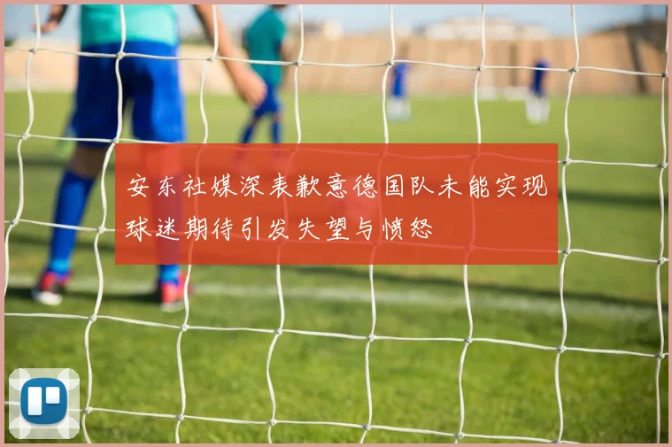安东社媒深表歉意德国队未能实现球迷期待引发失望与愤怒